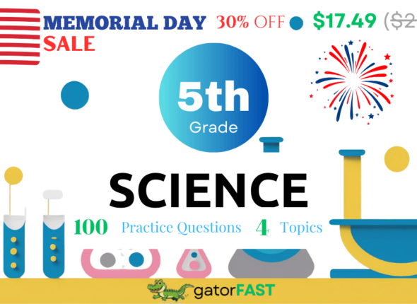 5th Grade SCIENCE Memorial Day Sale