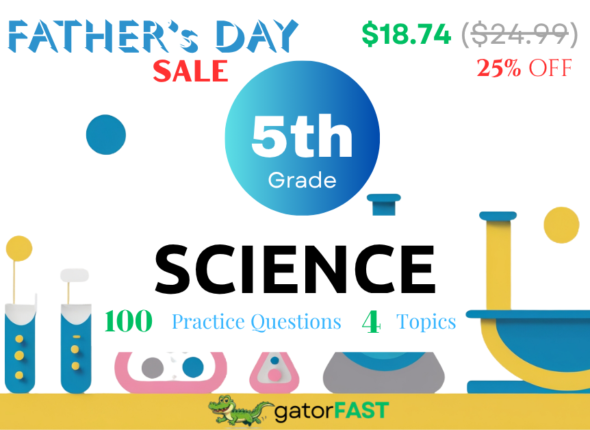 5th Grade SCIENCE Father Day Sale